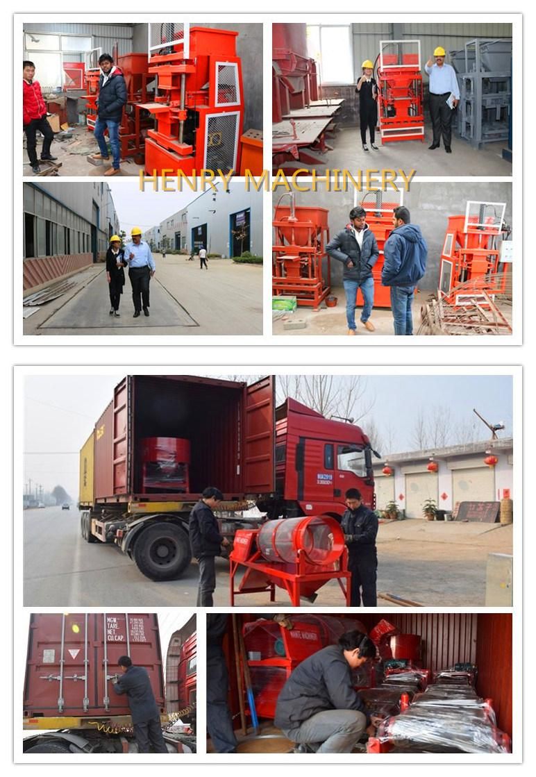 Hr2-10 Full Automatic Siemens Motorbr Brick Machine Clay Brick Making Machine in Afirca