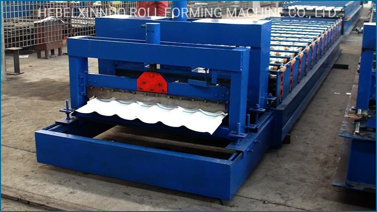 Xinnuo Glazed Tile Roll Forming Machine Machine Making Corrugated Steel Machine