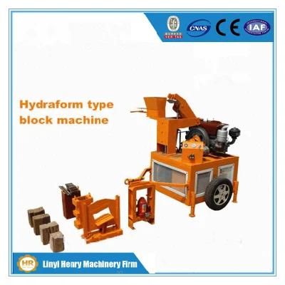 Hr1-20 Movable Brick Machine Solid Interlock Brick Making Machine