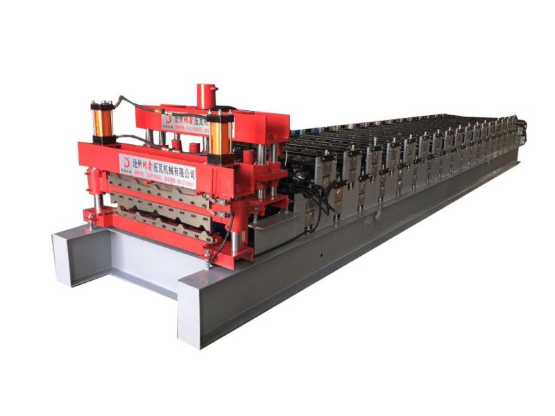 Double-Layer Color Steel Roof Panel Roll Forming Machine/Ibr Sheet Forming Machine