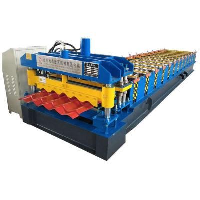 Latest Style Metal Roof Tile Making Roll Forming Machine for Color Roofing