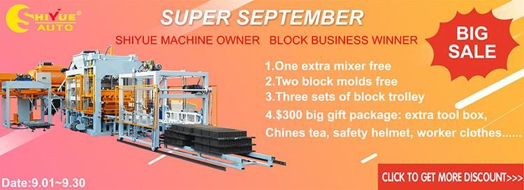 Qt4-15 Hotsale Hourdis Block/Brick Making Machine Price in Algeria