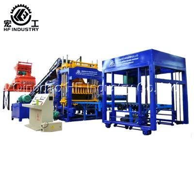 Qt5-15 New Automatic Paver Hollow Hydraulic Concrete Block Making Machine