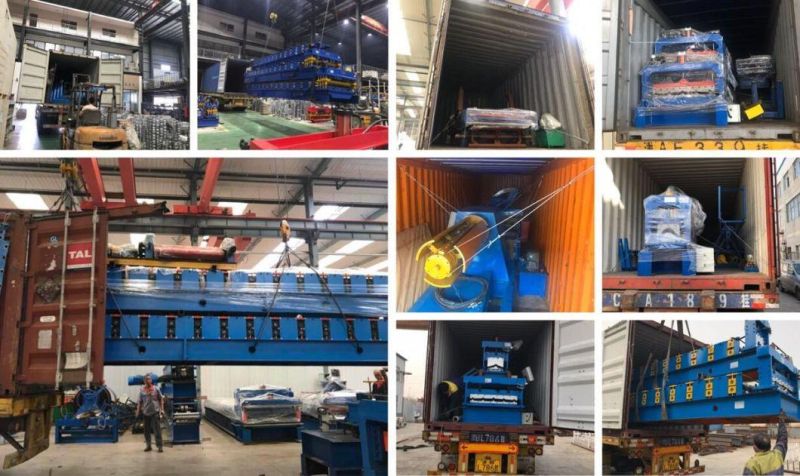 Colored PPGI /Aluzinc /Aluminum and Galvanized Coils Metal Double Deck Layer Two Profiles Ibr Trapezoidal Corrugated Iron Roof Sheets Roll Forming Machines