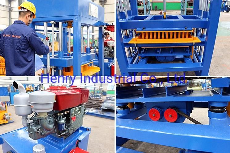 Diesel Engine Concrete Block Making Machine, Hollow Block Making Machine Price