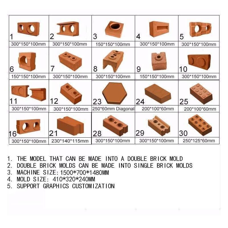 Manual Mud Brick Making Machine Price/Interlocking Clay Brick Machine in Philippines