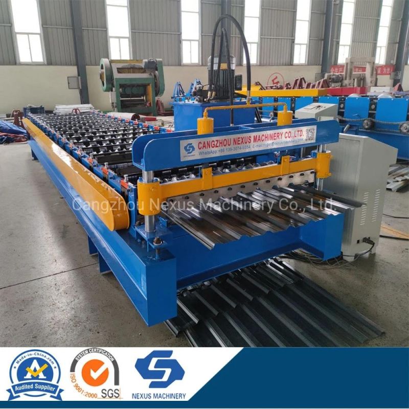 Capillary Groove Ensures Leak-Proof Roof Ribs Sheet Roll Forming Machine