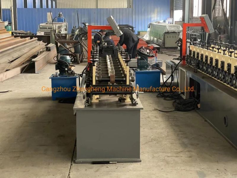 Wall Angle Roll Forming Machine with High Speed Cutting