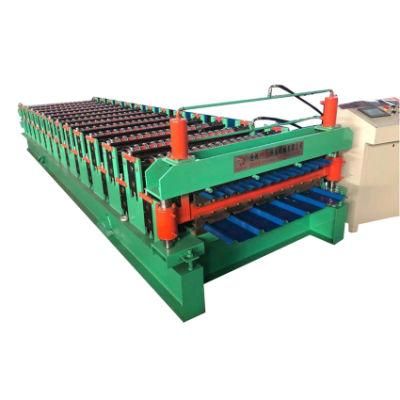 Double Layer Colored Steel Sheet Roofing Roll Forming Machine
