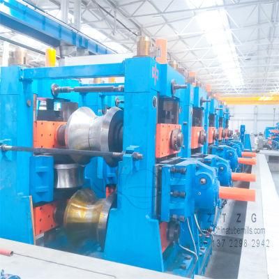 Ms Round Square Rectangular Steel Tube Pipe Mill Machine Manufacturing Plant Price