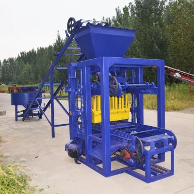 Qt4-26 Fly Ash Concrete Block Brick Machine for Small Business