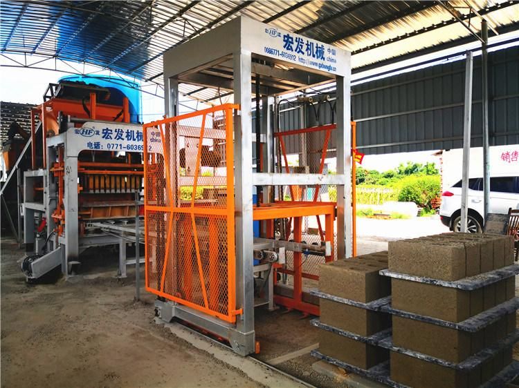 Qt4-15 Hydraulic Brick Making Machine Can Fully Automatic Semi Automatic Manual Operation for Sale Hongfa