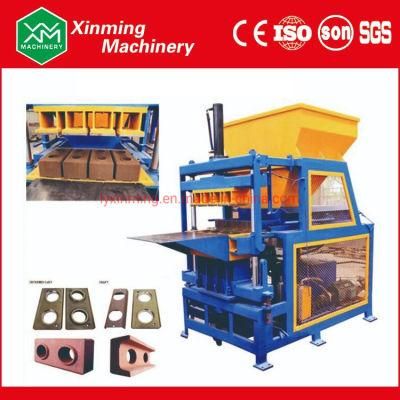 Xm4-10 Fully Automatic Clay Soil Hollow Block Machine Lego Earth Compressed Interlocking Brick Making Machine Price in Africa