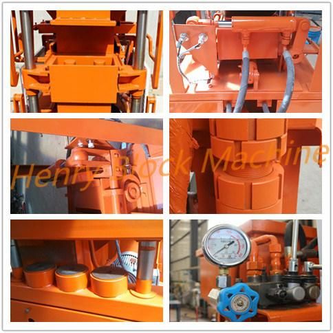 Hr1-10 Automatic Soil Interlocking Brick Machine Soil Lego Interlocking Brick Machine in Africa 2022