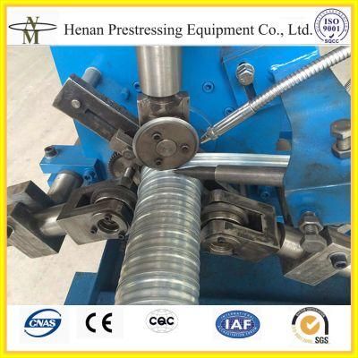 Prestressing Corrugated Ducting Machine for 0.25mm to 0.4mm Thickness Steel Strip
