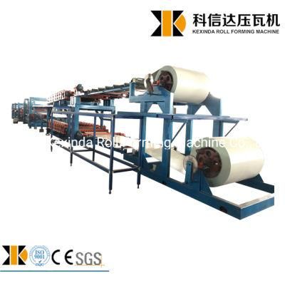 Kexinda EPS Z Lock Sandwich Panel Line in Stock