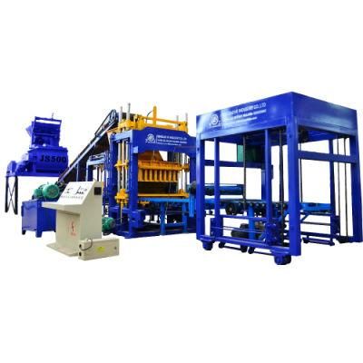 Qt5-15 Hot Sale Multifunction Cement Concrete Block Brick Making Machine