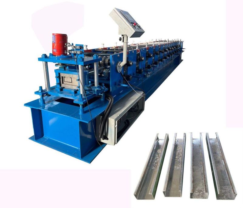 C Purlin Steel Frame Cold Roll Forming Machine