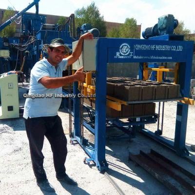 Qt8-15 Automatic Cement Sand Concrete Hollow Brick/Block Making Machine