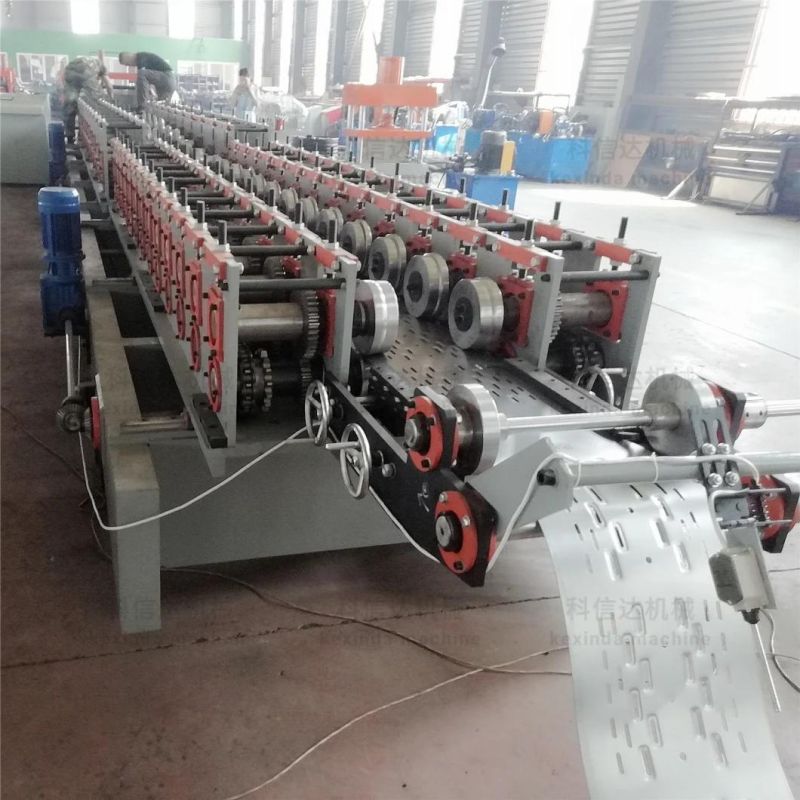 Cable Tray Roll Forming Machine Steel Metal Solar Panel Making Machine Production Line