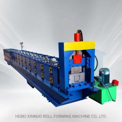 Half Round Rain Spout Aluminium Gutter Making Roll Forming Machine