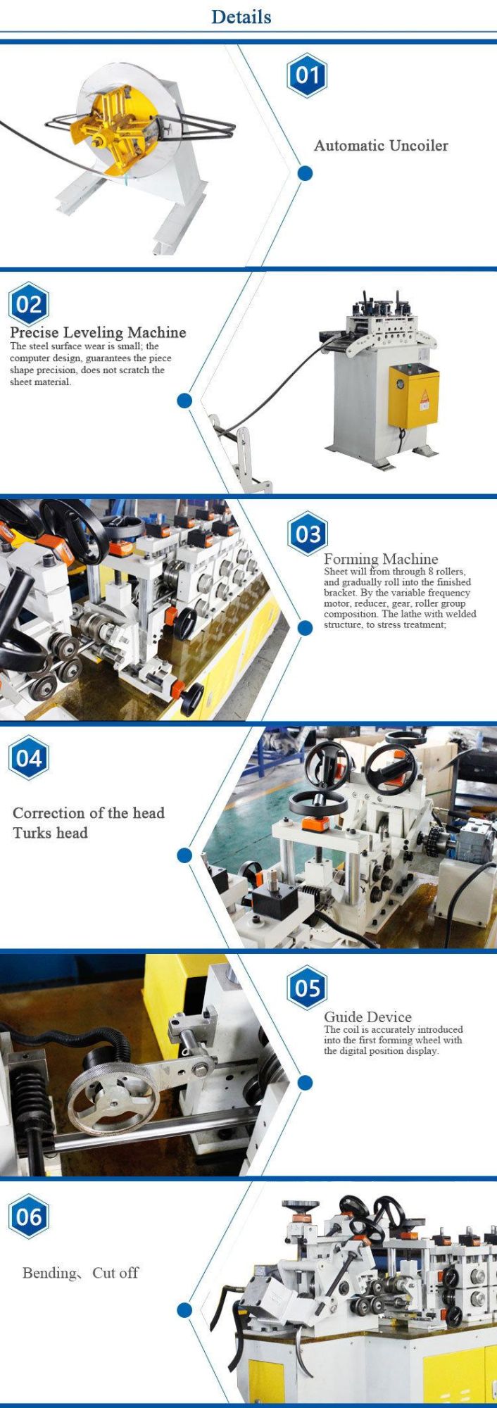 Barrel Ring Wheel Rim Cold Roll Roll Former Forming Machine