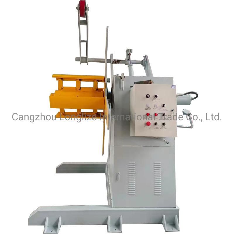 Manual Simple Uncoiler for Metal Steel Coils Decoiler