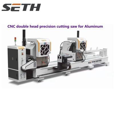 Aluminium Cutter Price/Aluminum CNC Double Head Cutting Saw Machine