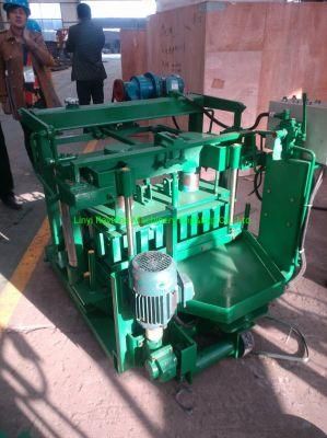 Qt40-3A Movable Block Forming Plant Concrete Block Making Machine