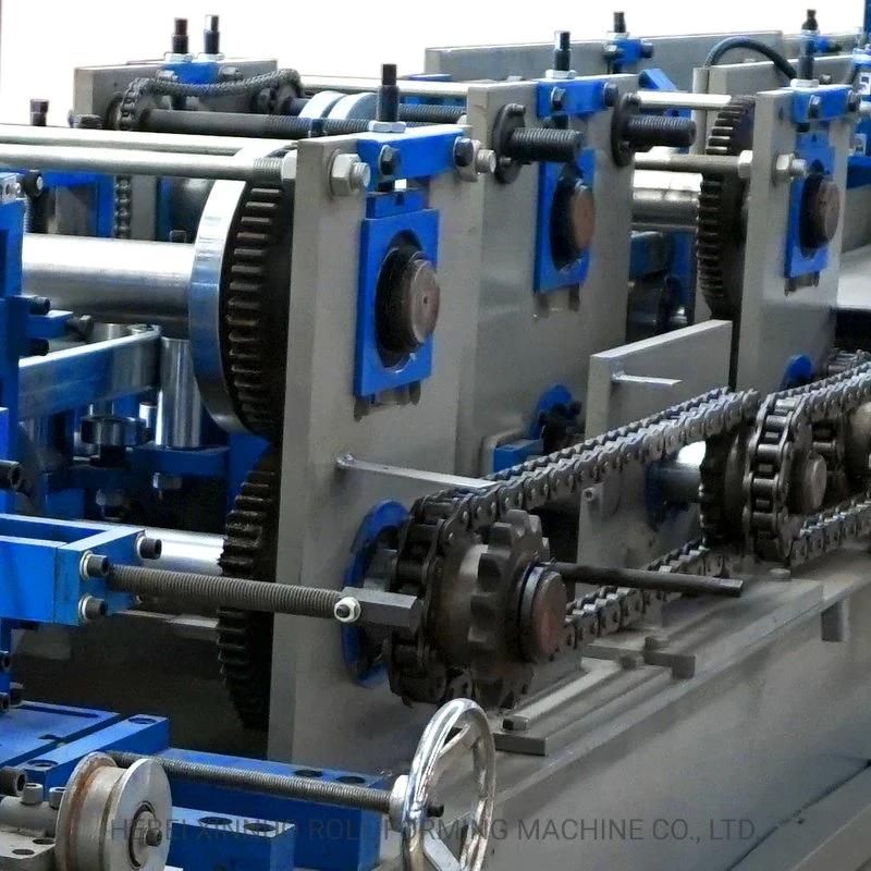 Xn C Z Double Cutter and Punching Purlin Roll Forming Machine
