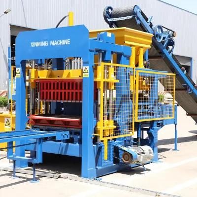 Block Making Machine Qt 4-15 Hydraulic Fully- Automatic Concrete Block Machine