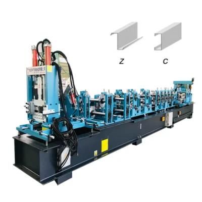 Good Price Peb PLC Track and Stud Cold Roller Former CZ Purlin Roll Forming Machine