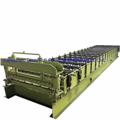 Trapezoidal Steel Sheet Latest Type Panel Roll Forming Machine