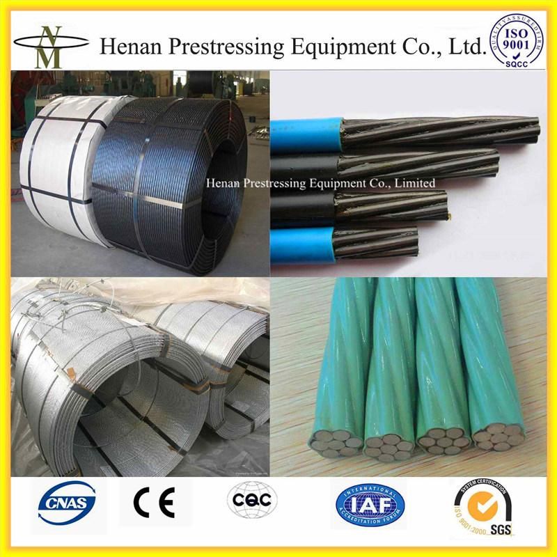 12.7mm Steel Cable Prestressed Strand Bulbing Jack