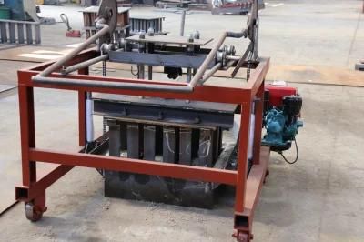 Qtm4-45 Diesel Movable Brick Moulding Plant Solid Concrete Block Machine