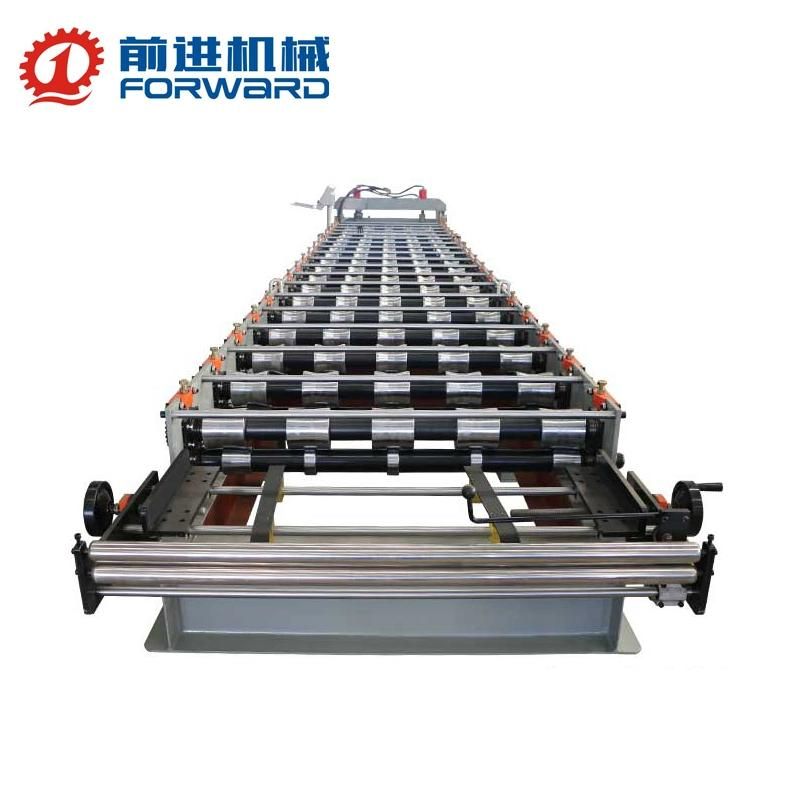 Philippines Long Span / Rib Color Steel Roof Tile Forming Machines