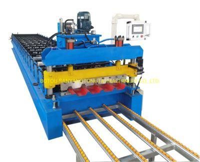 Color Panel Roofing Sheet Making Roll Forming Machine