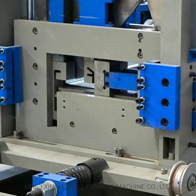 Xn C Z Double Cutter and Punching Purlin Roll Forming Machine