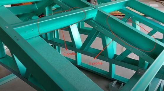 Multi Profile Stud and Track Roll Forming Machine for Steel Framing House