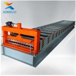 Xinnuo Good Quality 762 Galvanized Corrugated Iron Roller Making Machine