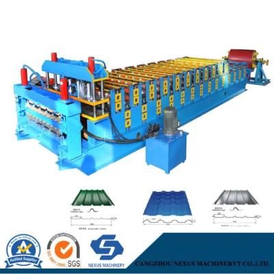 Dual Layer Roof Sheet and Tile Sheet Roll Forming Machine