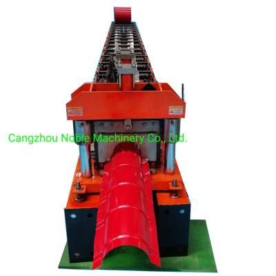 Galvanized Roof Ridge Cap Machine /Metal Roof Ridge Cap Roll Forming Machine