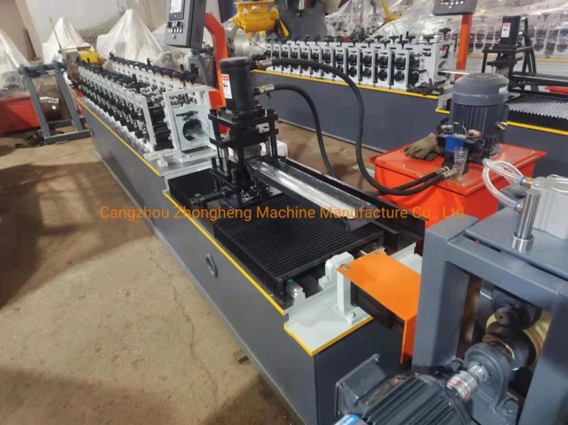 Metal Palisade Panel Roll Forming Machine High Speed Roll Forming Machine