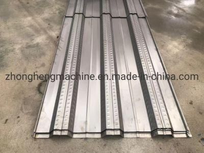 Floor Deck Roll Forming Machine/Construction Equipment Floor Deck Tile Making Roll Forming Machine/ Colored Steel/Customized