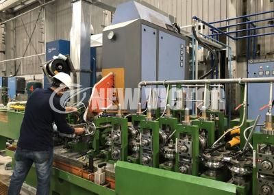Vzh-50h High Frequency Induction Welding Steel Pipe Making Machine ERW Tube Mill Automatic