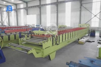 High Quality Technology Glazed Tile Aluminium Roof Sheet Roll Forming Machine