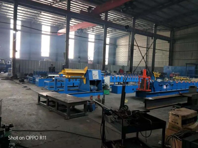 Steel Wall Panel Trapezoidal Tile Roofing Sheet Making Machine