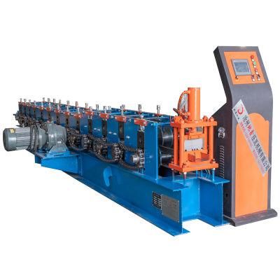 Steel Metal Structure C Z Shape Cold Roll Forming Purling Machine