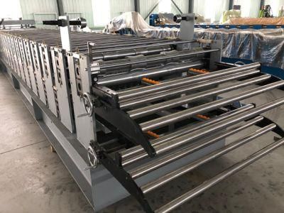 New Design Color Steel Aluminum Double Layer Roof Sheet Roll Forming Machine