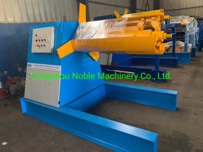 Most Popular Hydraulic Automatic Sheet Metal Coil Loading Uncoiler with Car